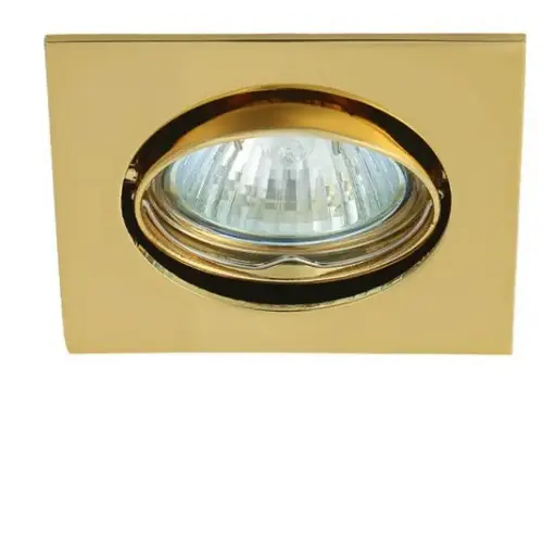 [EL0018]  Spot Encastré Navi doré Ø8